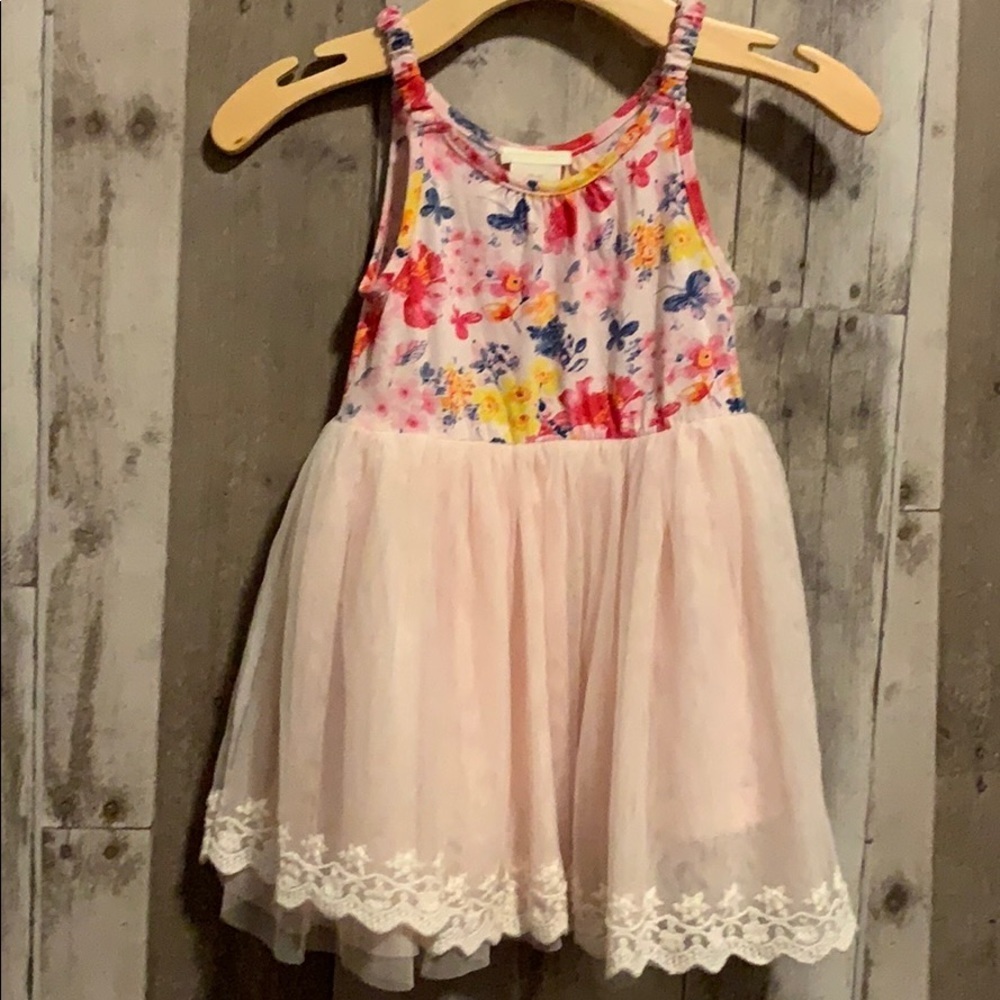 Rachel Ashwell Shabby Chic Baby Tulle Floral Dress